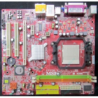Б/У материнская плата с дефектом MSI MS-7253 K9VGM-V VER 1.1 s.AM2 (Озеры)